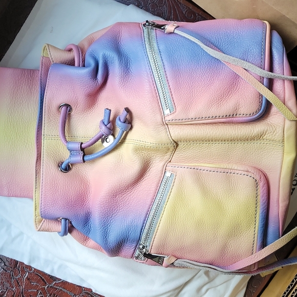 Aimee Kestenberg Handbags - 🌞Host Pick🌞Aimee Kestenberg Sunset Ombré Leather Backpack